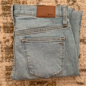 Madewell High-Rise Skinny Crop Jeans